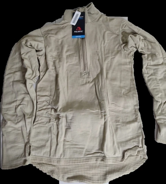 USGI GEN III Level 2 ECWCS Polartec Cold Weather Waffle Shirt 2XL Made USA NEW