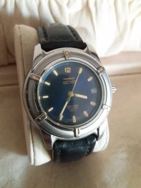 Splendido orologio Sector golden eagle adv 5000 da uomo originale swiss made