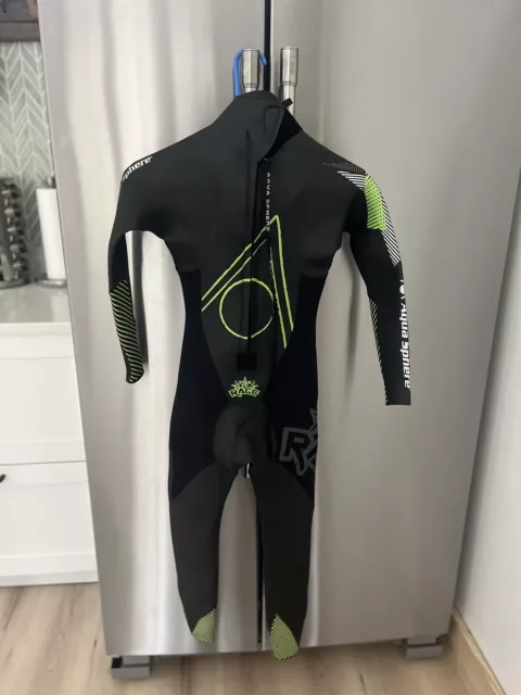 Aqua Sphere Youth Powered Multisport Rage Wet Suit - Size 12 - Green 3