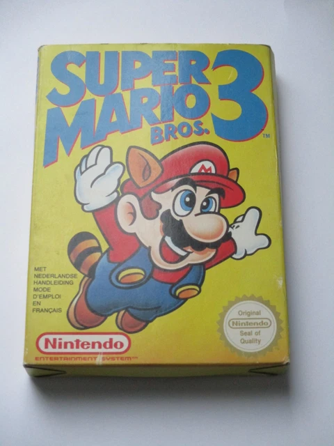 1989 MARIO BROS Atari 7800 en boite pour console Pal