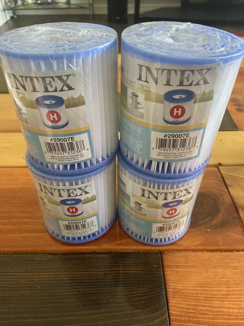 4 Intex Type H Easy Set Filter Pump Cartridge Replacement  Swimming Pool 29007E