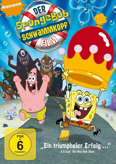 Der SpongeBob Schwammkopf - Film [DVD/NEU/OVP] Gastauftritt von David Hasselhoff
