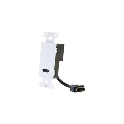 C2g Hdmi Pass Through Wall Plate - White - 41043. Huge Saving