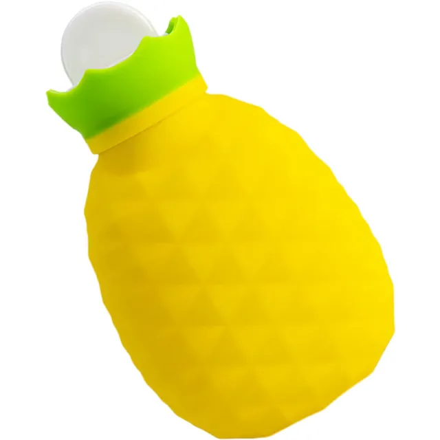 Pineapple Hot Water Bottle Silicone Hot Water Bag Household Hot Water Bottle