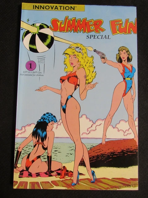 Summer Fun Special #1 (1991) Innovation Comics GGA Bikini Cover VF/NM 9.0 ED482