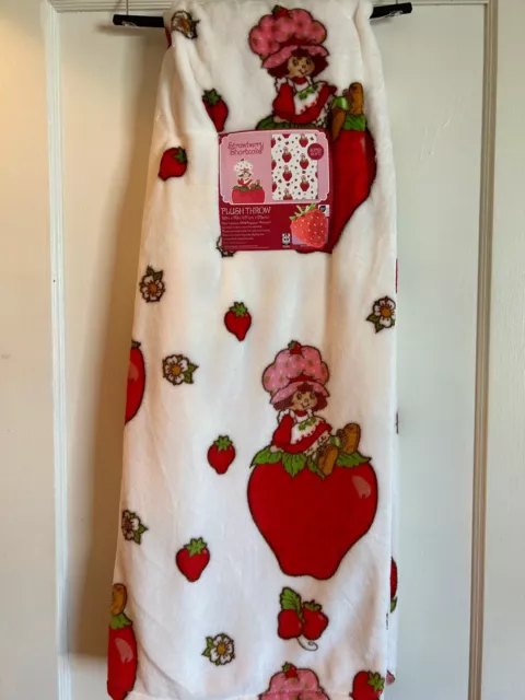 Strawberry Shortcake Blanket Throw HTF