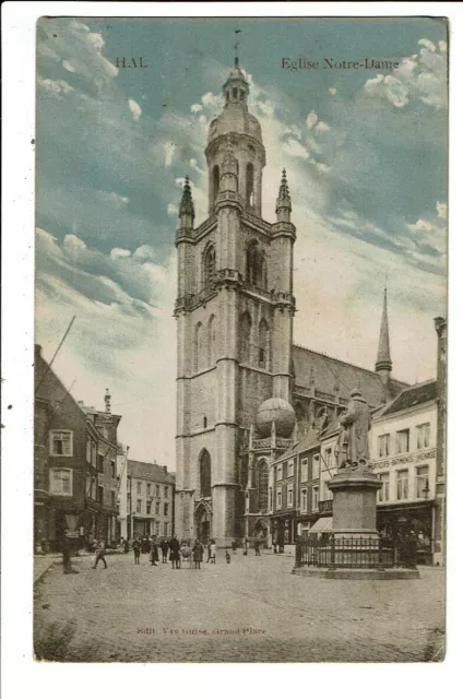CPA-Carte Postale-Belgique Hal- Eglise Notre Dame -1912VM22063dg