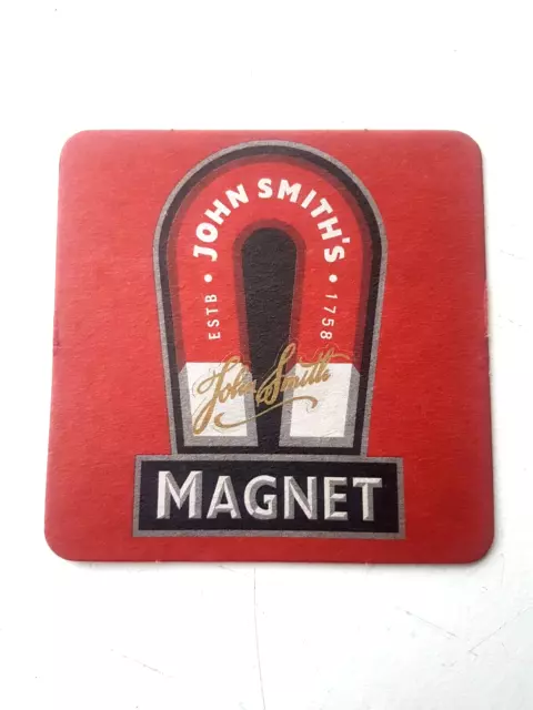 Vintage JOHN SMITH'S - Magnet   Cat No'224 Beer mat / Coaster