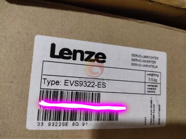 One New Lenze Inverter Evs9322-Es