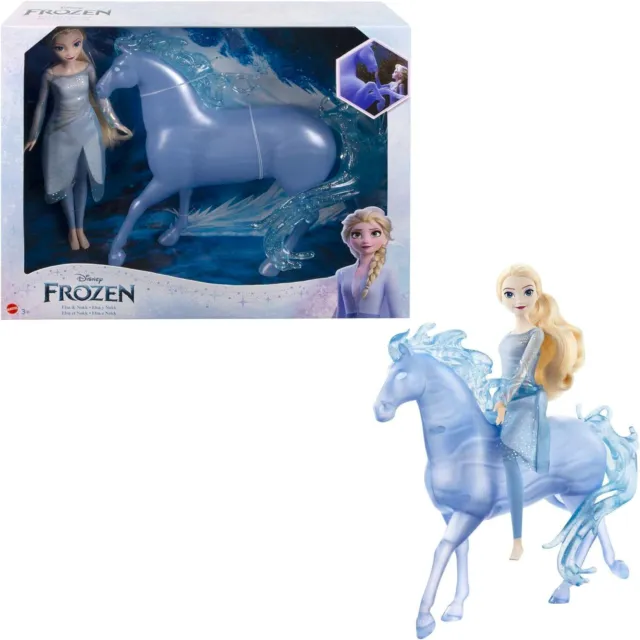 Disney La Reine des Neiges 2 Coffret Elsa Nokk avec Poupée Figurine Jouet Enfant
