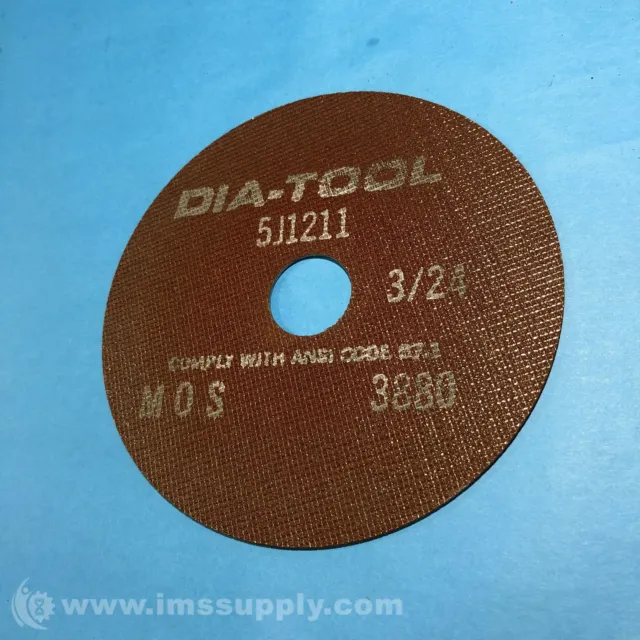 Dia-Tool 5J1211 3/24 Abrasive Disc FNIP