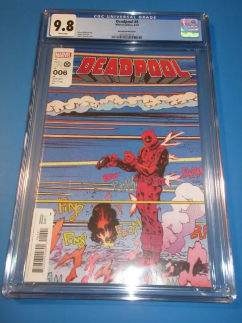 Deadpool #6 Harren Variant CGC 9.8 NM/M Gorgeous Gem wow