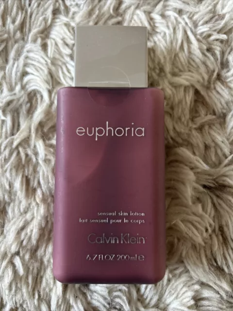 CALVIN KLEIN EUPHORIA Sensual Skin Lotion. 200ml. New Sealed