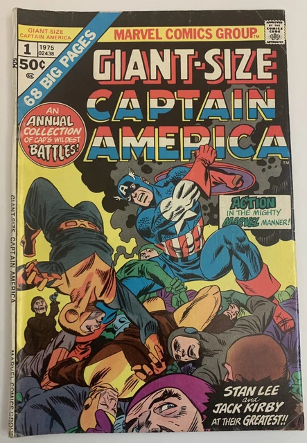 Giant Size Captain America #1 Marvel 1975 Stan Lee & Jack Kirby