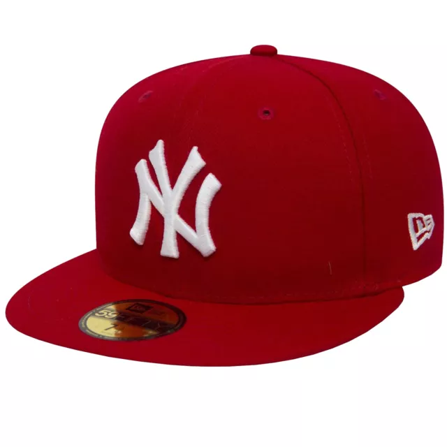 Cap Herren, New Era New York Yankees MLB Basic Cap, Rot