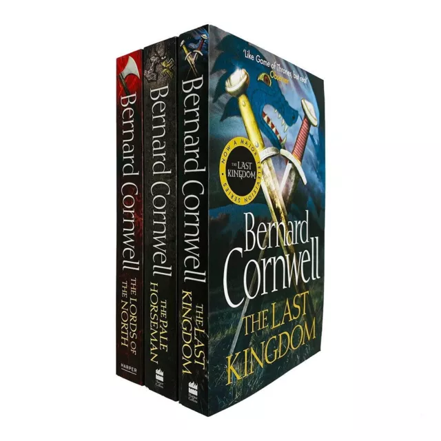 The Last Kingdom Series Series Books 1 - 3 Collection Set by Bernard Cornwell