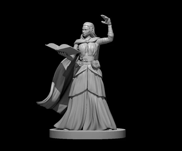 ARCH MAGE 3D Printed Resin DnD/Pathfinder/Tabletop RPG Figure Mini