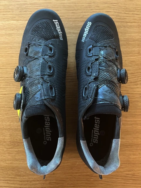 Suplest EDGE/3 Double BOA IP1 Road Pro Rennradschuh - Black  01.049.44