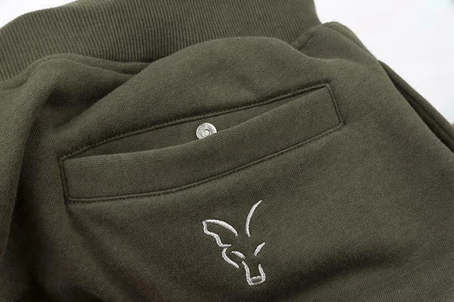 Fox Collection grüne silberne Jogger *alle Größen* NEU Karpfen Angelkleidung 3