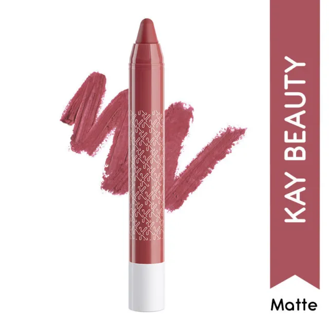 Kay beauty Matteinee Mate Crayon pour Lèvres Rouge à Lèvres,Playback Maquillage