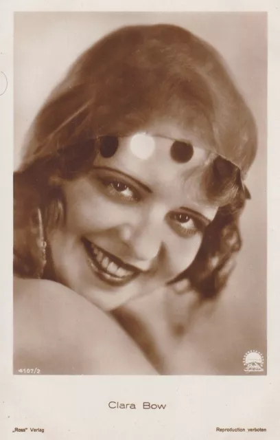 Clara Bow Postcard Ross Verlag 4107/2