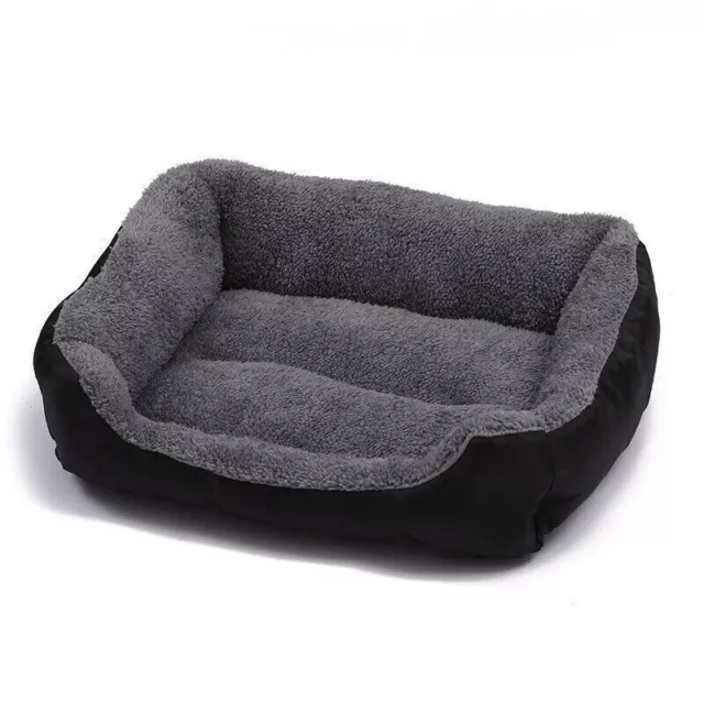 Dog Bed Cat Beds Soft Washable Fleece Puppy Cushion Warm Pet Basket Small Dogs