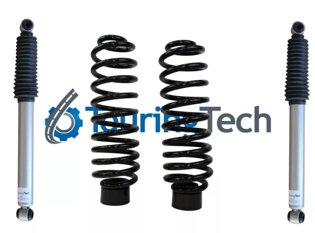 Rear Suspension Air Bag to Coil Spring Conversion Kit 2" Lift + Shocks