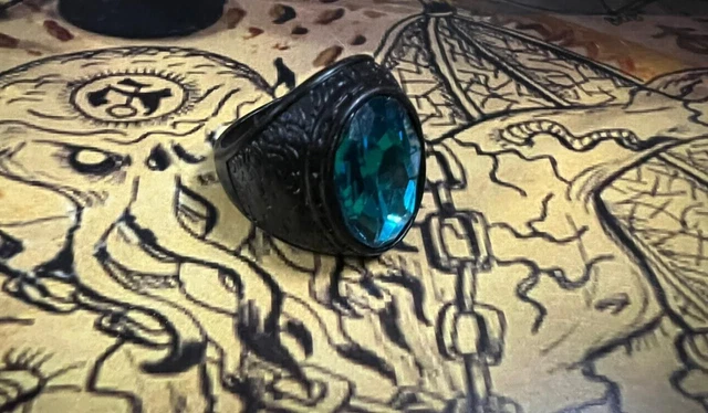 Bague Puissante Navire Démoniaque Grendel – Djinn Et Souhaits – Artisanat Spirituel Fait Main – Inde