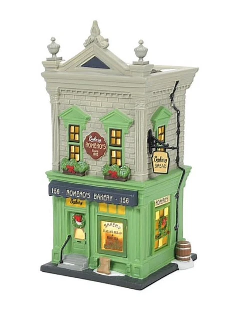 Dept 56 Christmas in the City Romero's Bakery #6009752 BRAND NEW