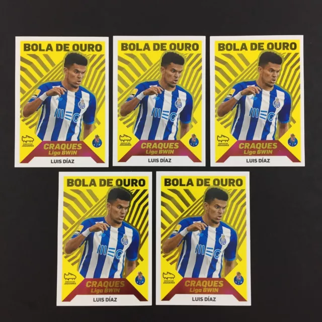 Luis Diaz Lot 2 Sticker Panini Futebol 2021 2022 (21-22) Bola De Ouro #249  #370