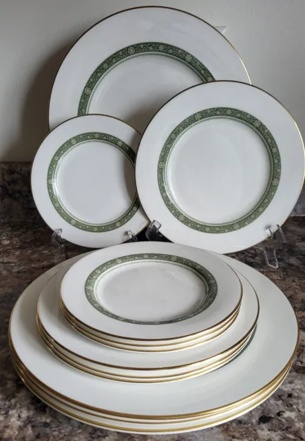 Royal Doulton Rondelay Fine Bone China Plate Set Dinner Salad Bread Plates