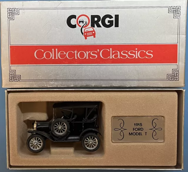Corgi Classics 1915 Ford Modell T - schwarz C863