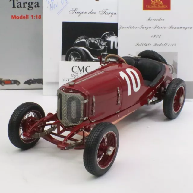 CMC 1:18 Mercedes Targa Florio 1924 in OVP aus 1009 Einzelteilen handmontiert