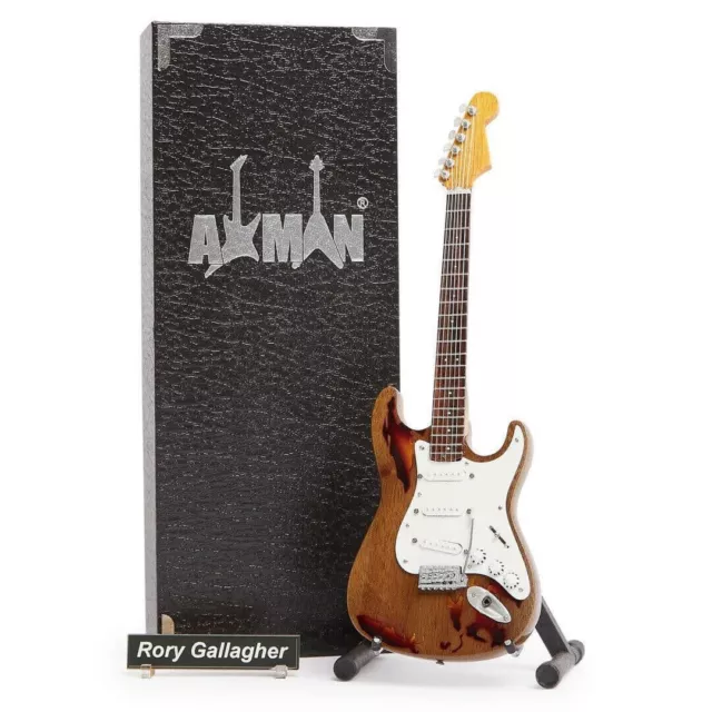 Rory Gallagher Guitar Miniature Replica | Handmade Music Gifts