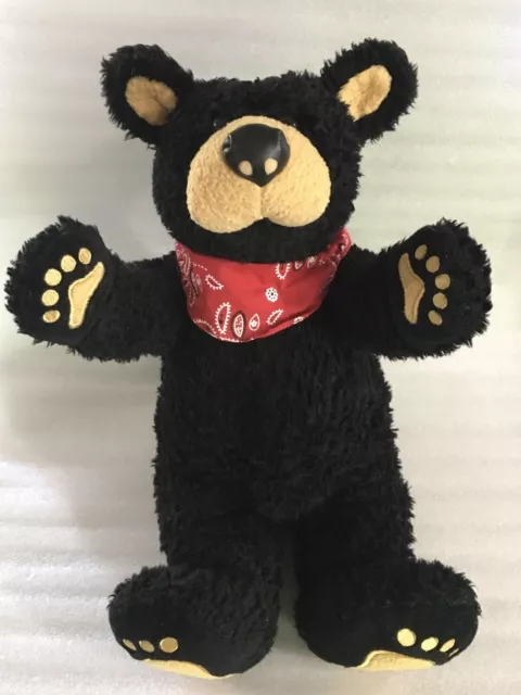 Bearfoots Bears 1996 Mama Bear 12" Plush Teddy with Bandana Jeff Fleming Big Sky