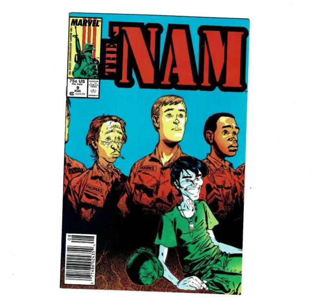 The Nam #9 Marvel Comics 1987 Newsstand