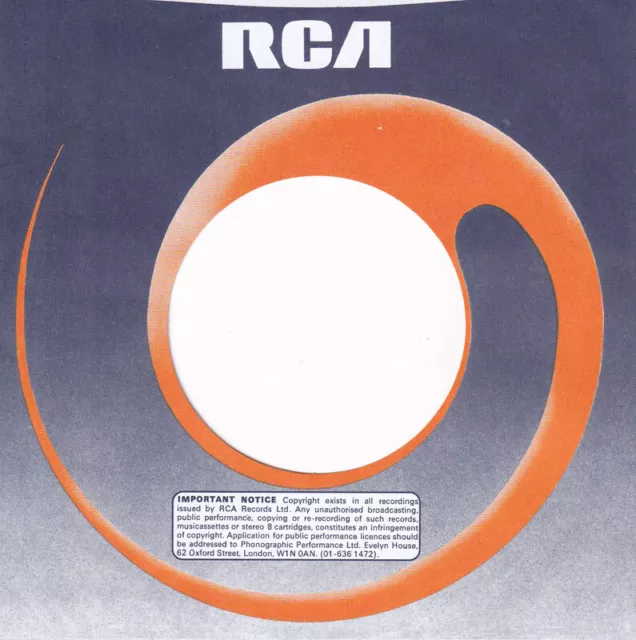 RCA BigBoppa Reproduction Company Schallplattenhüllen (5er-Pack)