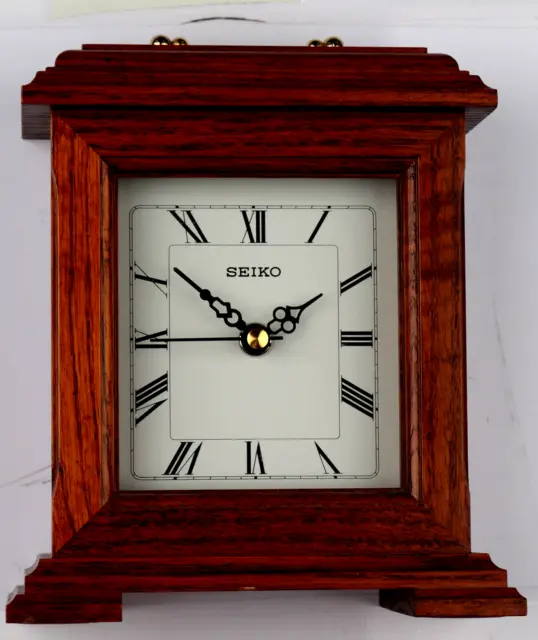 Wooden Seiko Mantel Clock