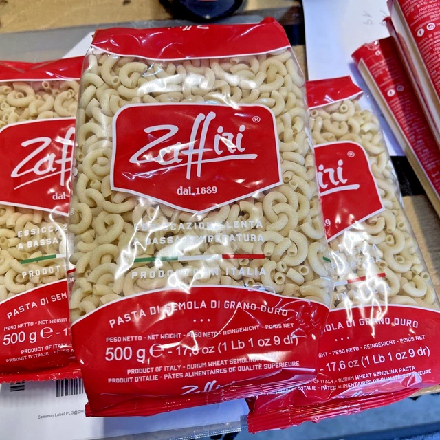 forcella e cucchiaio articoli speciali MHD poco meno di 10x500 g 100% grano duro pasta conchis