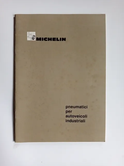 Michelin Pneumatici Per Autoveicoli Industriali Catalogo Completo Edizione 1987
