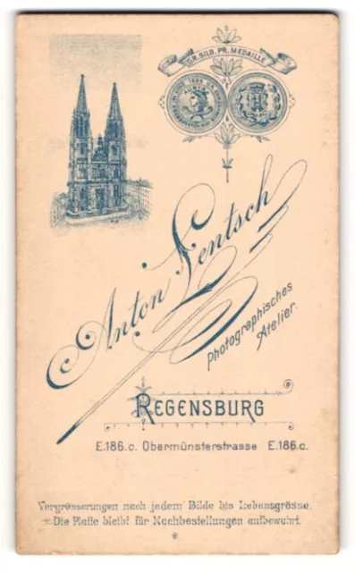 Fotografie Anton Lentsch, Regensburg, Ansicht Regensburg, Kathedrale & Ausstell