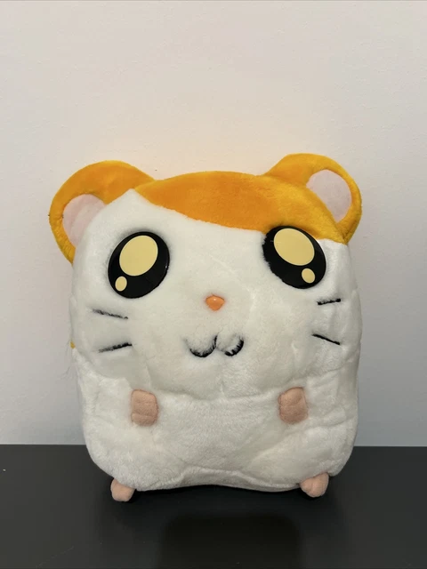 Hamtaro Ham-Ham Soft Plush Toy Hamster Vintage 2002 Large 10" Hasbro Retired