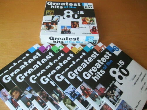 RARE 8CD BOXSET Greatest Hits of the 80's (Duran Blondie Mel Kim Billy ...