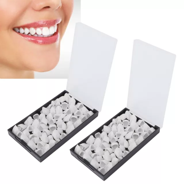 120pc Dental Temporary Crown Front Teeth Fake Teeth Veneer Tooth Replacement GBD