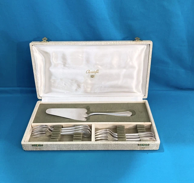 Coffret Christofle Vide Pour Pelle à Tarte Ou Gâteau - Écrin Noir France