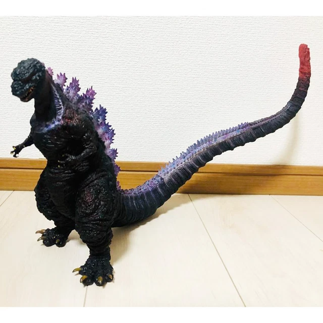 TORU PAKA! SHIN Godzilla Big Soft Vinyl Figure Heat Ray Radiation Ver ...