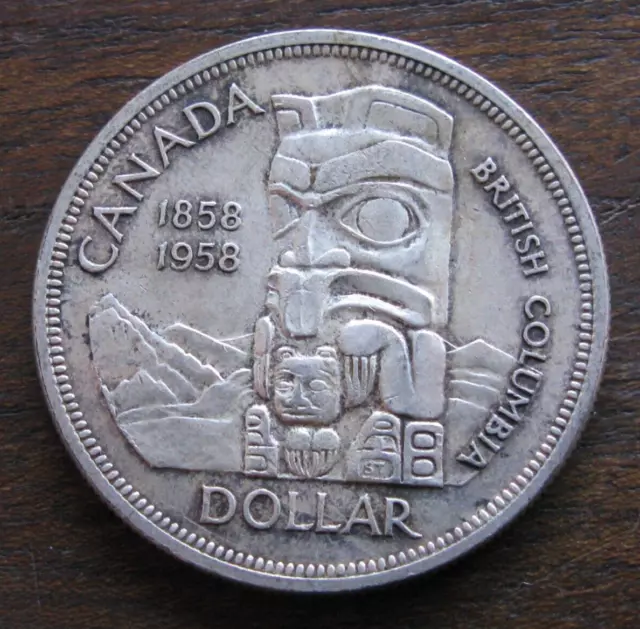 Zaldi2010 - Canada , 1 Dollar De 1958 . Plata