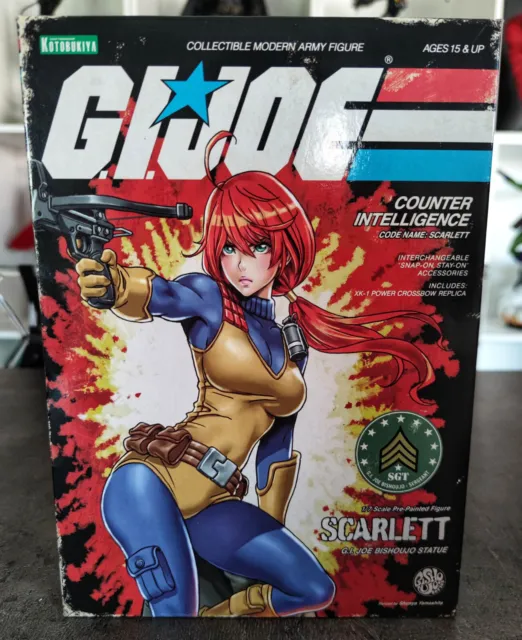 G.I. Joe - Scarlett - Bishoujo Statue - G.I. Joe - 1/7 Kotobukiya