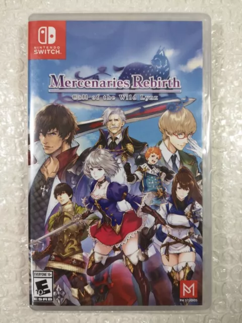 Mercenaries Rebirth: Vall Of The Wild Lynx Switch Usa New (Game In English)