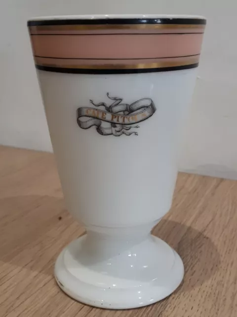 A Identifié Ancienne Tasse De Bistrot Café Pitous Mug Deco Bar Vintage 12.5cm